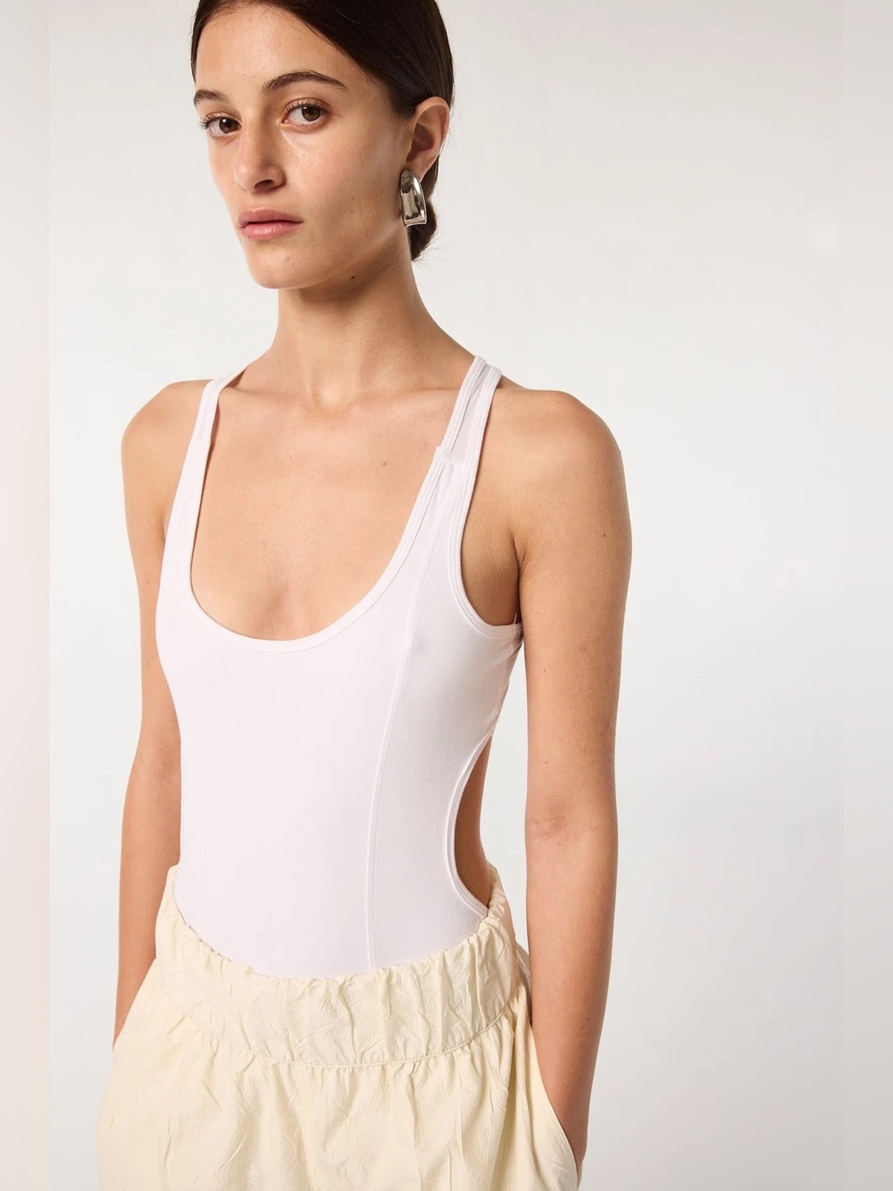 The Line by K LANA TANK
White Sleeveless Bodysuit medium